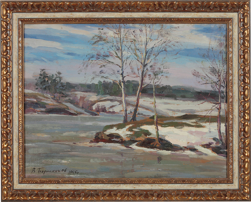 Борисенков Василий Павлович. Ранняя весна